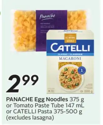 Sobeys PANACHE Egg Noodles offer