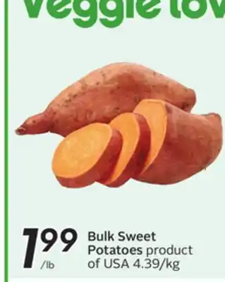 Sobeys Bulk Sweet Potatoes offer