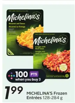 Sobeys MICHELINA'S Frozen Entrées offer