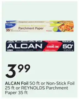 Sobeys ALCAN Foil offer