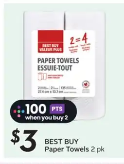 Sobeys BEST BUY Paper Towels offer