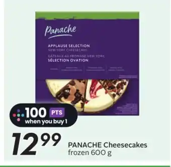 Sobeys PANACHE Cheesecakes offer