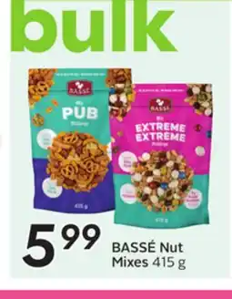 Sobeys bulk BASSÉ Nut Mixes offer