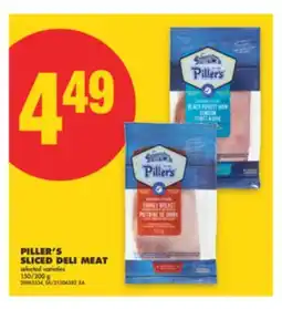 No Frills PILLER'S SLICED DELI MEAT, 150/200 g offer