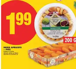 No Frills DRIED APRICOTS OR FIGS, 200 G offer