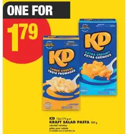 No Frills KD 156/175 g or KRAFT SALAD PASTA 200 g offer