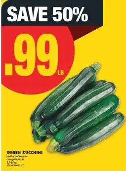 No Frills GREEN ZUCCHINI offer