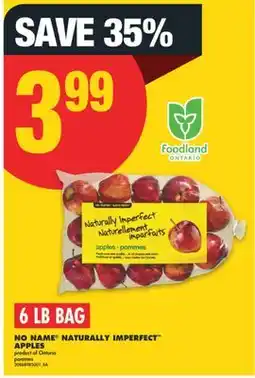 No Frills NO NAME NATURALLY IMPERFECT APPLES, 6 LB BAG offer