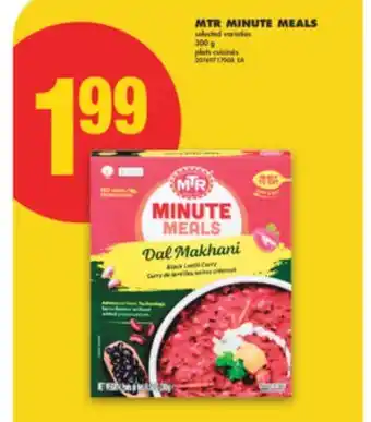 No Frills MTR MINUTE MEALS, 300 g offer