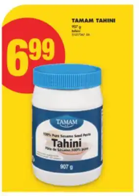 No Frills TAMAM TAHINI, 907 g offer