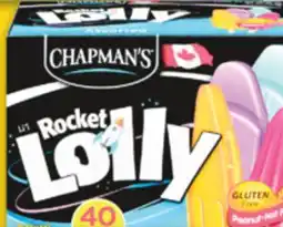 No Frills CHAPMAN'S LOLLY NOVELTIES 28' s or PILLSBURY TOASTER STRUDEL 204/326 g offer