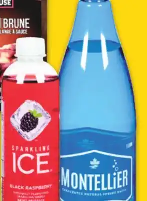 No Frills SPARKLING ICE FLAVOURED WATER 503 mL or MONTELLIER CARBONATED WATER 1 L offer