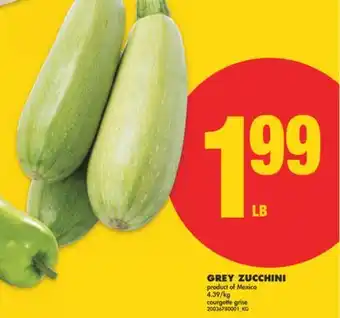 No Frills GREY ZUCCHINI offer