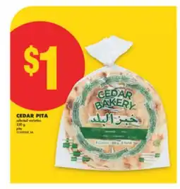 No Frills CEDAR PITA, 330 G offer