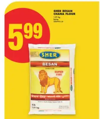 No Frills SHER BESAN CHANA FLOUR, 1.81 kg offer