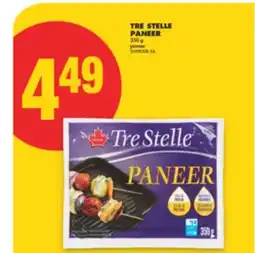 No Frills TRE STELLE PANEER 350 G offer