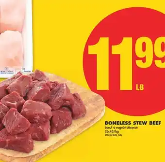 No Frills BONELESS STEW BEEF offer