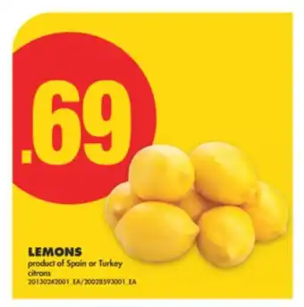 No Frills LEMONS offer