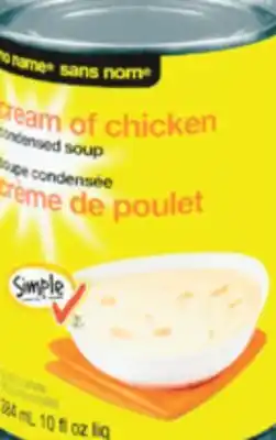 No Frills NO NAME CONDENSED SOUP, 284 ML offer