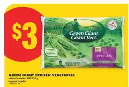 No Frills GREEN GIANT FROZEN VEGETABLES offer