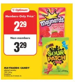 No Frills MAYNARDS CANDY, 150/154 g offer