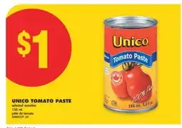 No Frills UNICO TOMATO PASTE offer