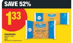 No Frills ITALPASTA, 750 g offer