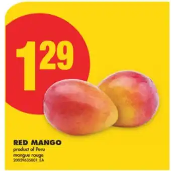 No Frills RED MANGO offer