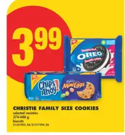 No Frills CHRISTIE FAMILY SIZE COOKIES,374-488 g offer