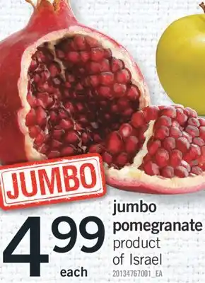 Fortinos JUMBO POMEGRANATE offer