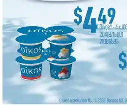 Fortinos OIKOS -4 X 100 G offer