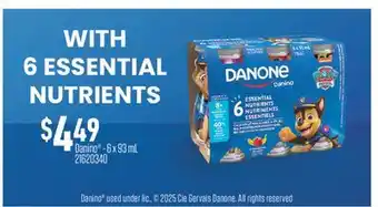 Fortinos DANINO -6 X 93 ML offer