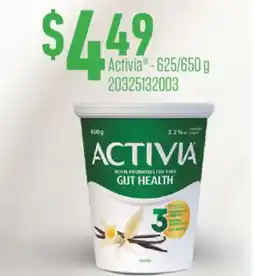 Fortinos ACTIVIA , -625/650 G offer