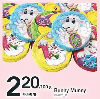 Fortinos BUNNY MUNNY offer