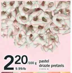 Fortinos PASTEL DRIZZLE PRETZELS offer