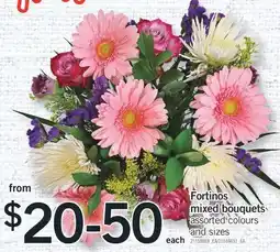 Fortinos FORTINOS MIXED BOUQUETS offer