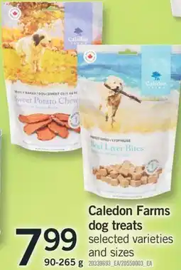 Fortinos CALEDON FARMS DOG TREATS,90-265G offer