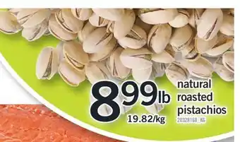 Fortinos NATURAL ROASTED PISTACHIOS offer