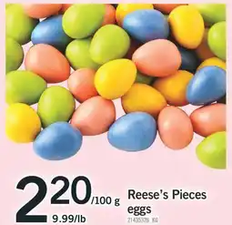 Fortinos Reese's Pieces eggs offer