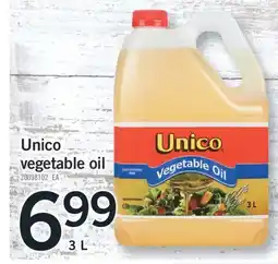 Fortinos UNICO VEGETABLE OIL, 3 L offer