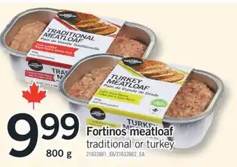 Fortinos FORTINOS MEATLOAF, 800 G offer