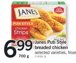 Fortinos JANES PUB STYLE BREADED CHICKEN, 700 G offer