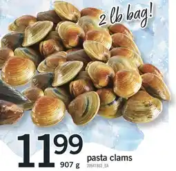 Fortinos PASTA CLAMS, 907 g offer