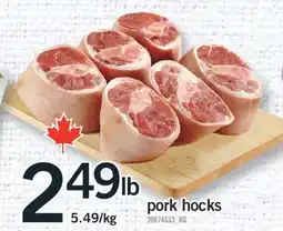 Fortinos PORK HOCKS offer