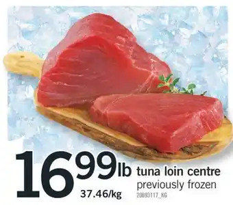 Fortinos TUNA LOIN CENTRE offer