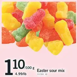 Fortinos EASTER SOUR MIX offer