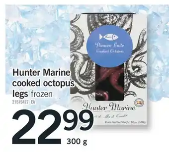 Fortinos HUNTER MARINE COOKED OCTOPUS, 300g offer