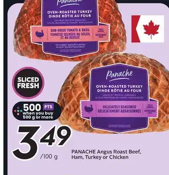 Sobeys Angus Roast Beef, Ham, Turkey or Chicken offer