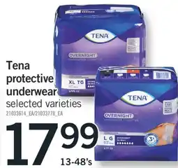 Fortinos TENA PROTECTIVE UNDERWEAR offer