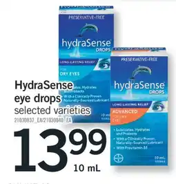 Fortinos HYDRASENSE EYE DROPS,10 ML offer